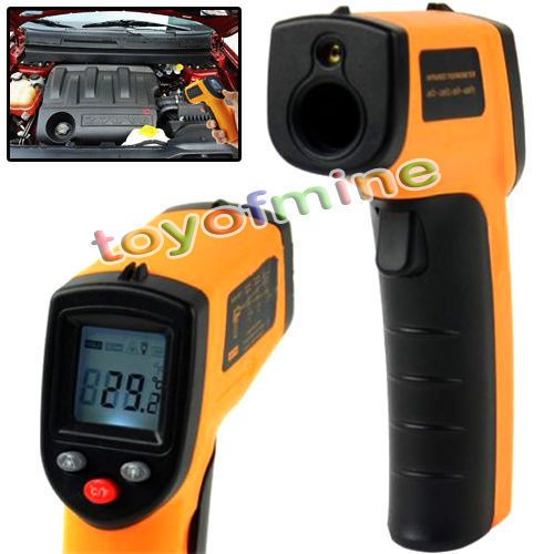 Non-contact ir infrared digital temperature temp thermometer laser point gun for sale