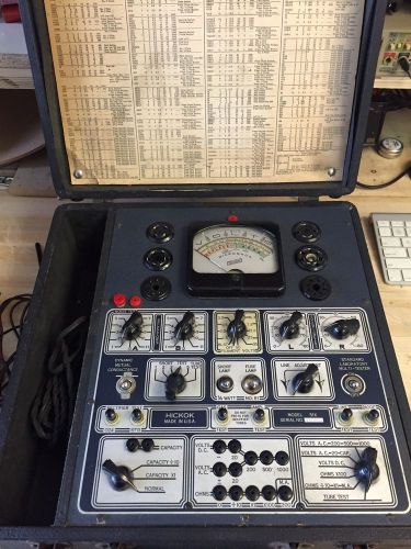 Hickok 51x mutual conductance vacuum tube tester and vom for sale