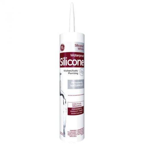 Silicone 712 Bathroom Caulk White GE SEALANTS Adhesive Caulk 712