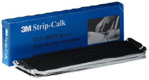 3m strip calk, 08578, black, 60-1 ft strips per box for sale