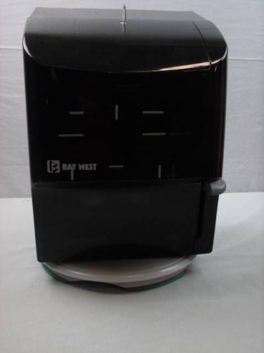 BAY WEST ROLL TOWEL DISPENSER BLACK With Key