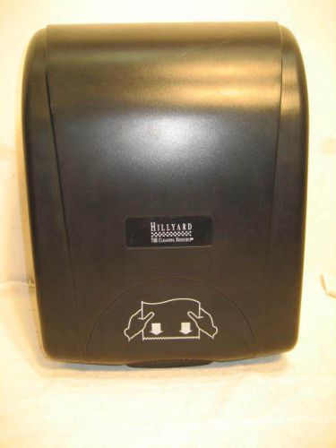 HILLYARD PAPER TOWEL DISPENSER - TRANSLUCENT BLACK