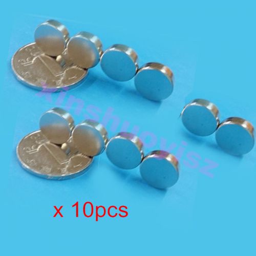 [10x] n35 strong circular disc magnet nd-fe-b neodymium magnet 12*4mm for sale