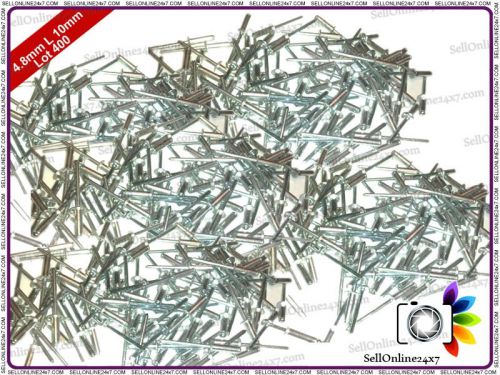 Superior quality dome aluminum blind pop rivets - 400 pcs - 4.8 mm x 10 mm for sale