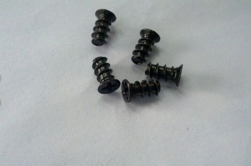 100pcs screw m5x10mm m5 steel computer fan screws countersink screw black for sale