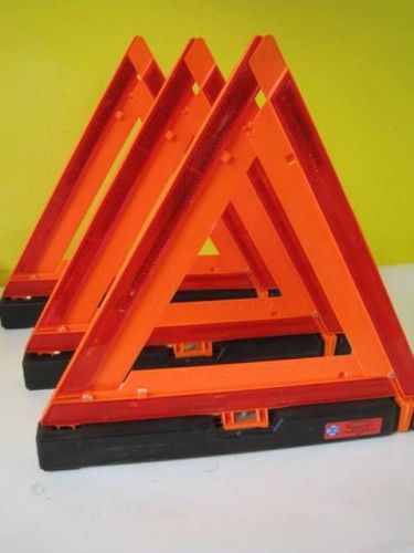 James king &amp; co. warning triangle flare kit model: 1005 used 3 in box for sale