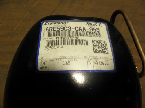 Copeland Compressor ARE59C3-CAA-959 115V 60Hz 1PH