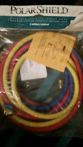 Polar shield refrigeration recharge hoses