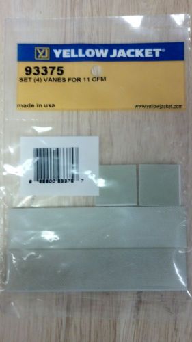 Vacuum Pump Vanes, FOR THE 11 CFM Yellow JackeT VACUUM PUMP, 93375