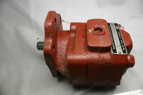 Muncie PK6-2BPBB Bidirectionnal Pump/Motor up to 3600Rpm/3000PSI 6GPM@1000RPM