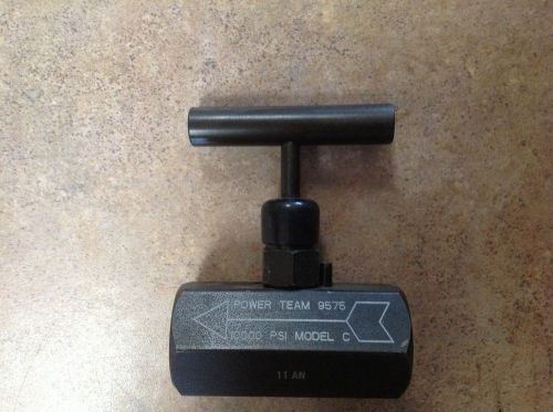 Power team 9575 valve 10,000 psi ram hydraulic control for sale