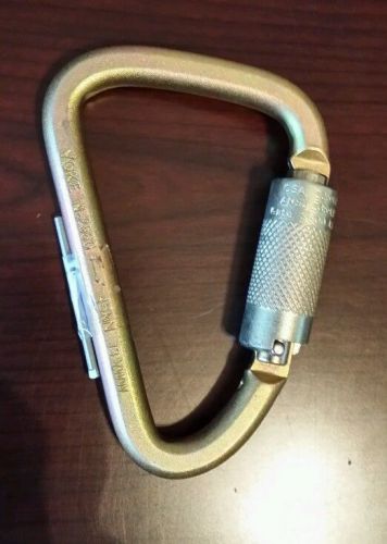 Niagara N-256G Alloy Steel Carabiner Klettersteig Style 3600 lbs Gate Strength