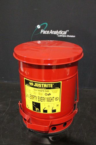 Justrite Oily Waste Can 6 Gallon