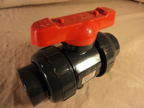 Asahi av 1-1/4&#034; pvc manual inline ball valve for sale