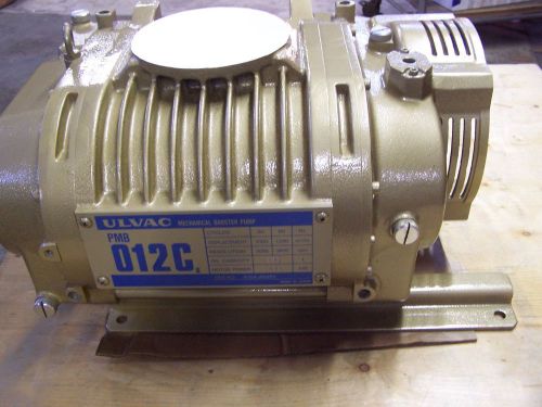 ULVAC PMB 012Cs, VACUUM PUMP, Tuthill, Lebold, Sihi, Mazak