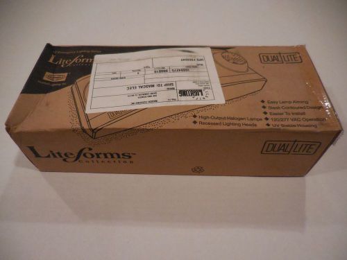 DualLite Liteforms Designer Emergency Light LZ2 NEW IN BOX