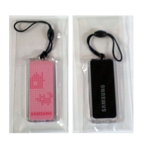 2x Samsung Digital Door Lock Key Tag 13.56Mhz RF RFID for shs-5120 6020 6600