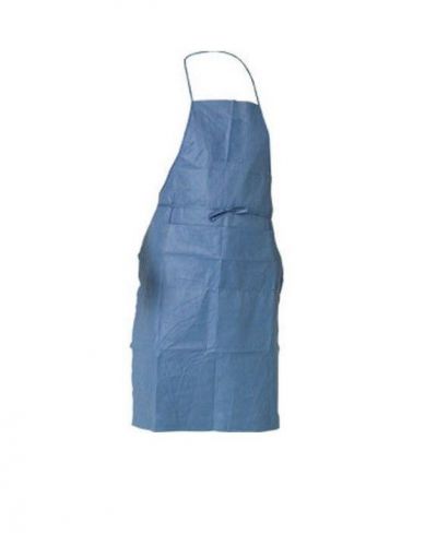 A20 kleenguard breathable particle protection blue aprons case of 100 aprons for sale