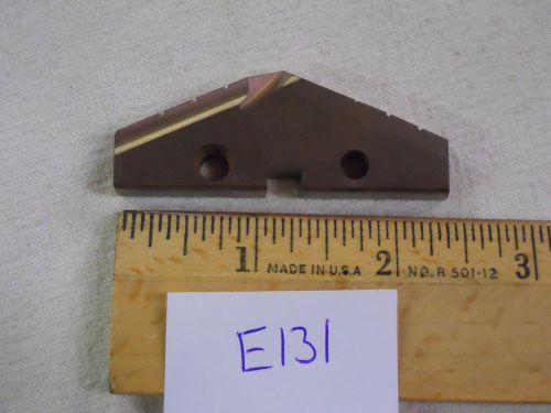 1 NEW 62 MM ALLIED SPADE DRILL INSERT T. SUPER COBALT. 454H-62 AMEC {E131}