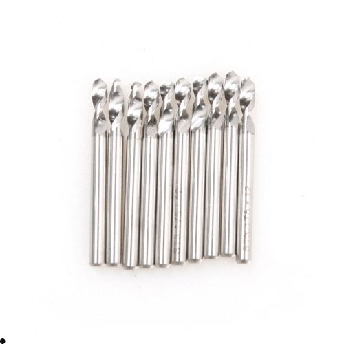 10pcs 1/8&#034; carbide cnc router bits flute tools pcb drill bits for sale