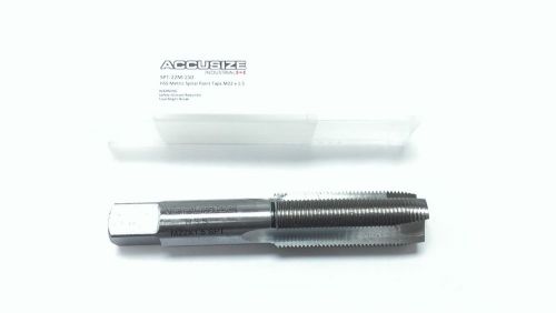 M22x1.5 Metric HSS Sprial Point Tap, ANSI, Ground, 3 Flute, D6, #SPT-22M-150