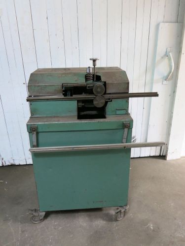 Falls Deburrer Model 111 24ga to 1/4&#034; Capacity 110v  Edge Finisher