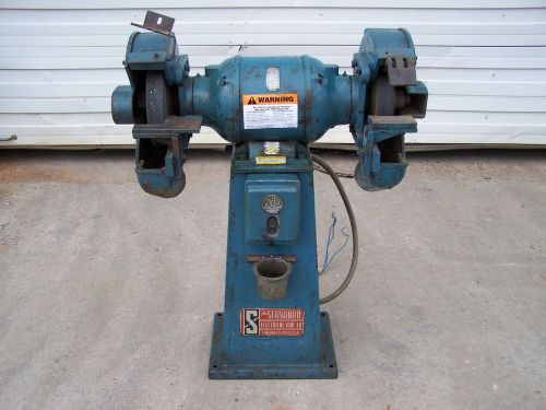 Standard Electrical Tool Co. Cadet 14&#034; Pedestal Grinder 3 HP, 440V 3 Ph. Baldor