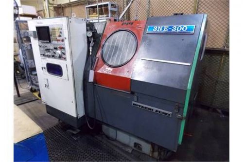 HITACHI SEIKI 3NE-300 CNC Lathe with Fanuc Control, Running condition