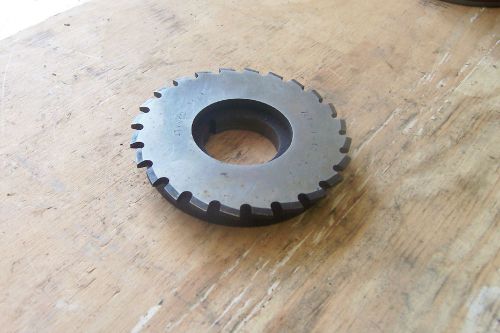 COBALT MILLING CUTTER 5&#034; OD 1 3/4&#034; KEYED BORE