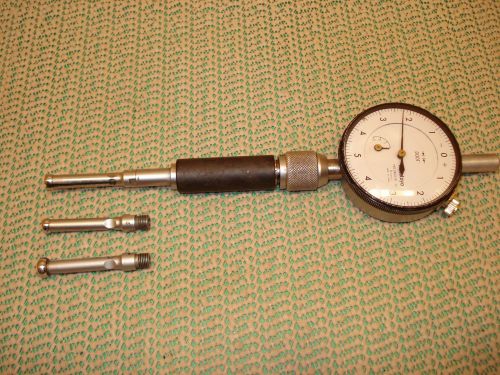 MITUTOYO BORE GAGE .0001&#034; DIAL INDICATOR( MODEL .3-.4&#034;) MACHINIST TOOL