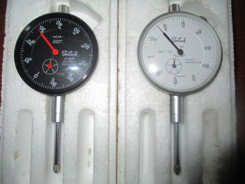 Two  Brand New Techlock 1&#034;  Dial Indicators