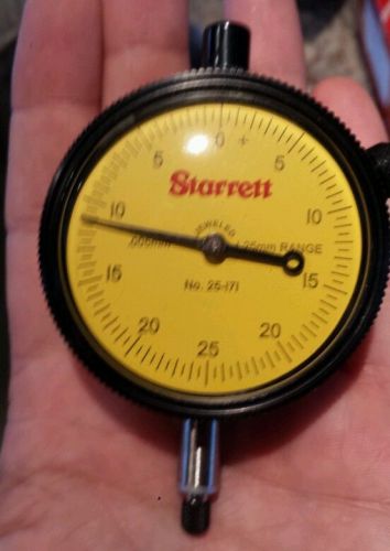 NIB Starrett Dial Test Indicator DTI Gage AMI-25-171J-8 2226193