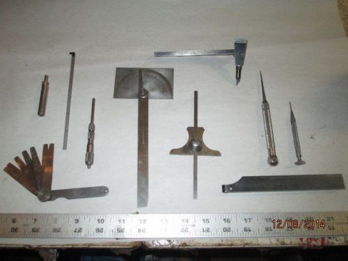 MACHINIST LATHE MILL Lot of Machinist Starrett Gage s Micrometer Caliper Etc