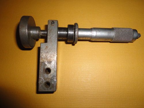 Starrett model 262 micrometer head w/ mounting arm for sale