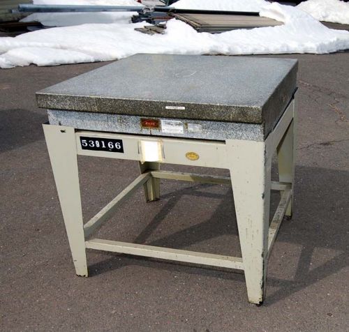 Rahn Granite Plate 36x36 w/Stand (Inv.30513)