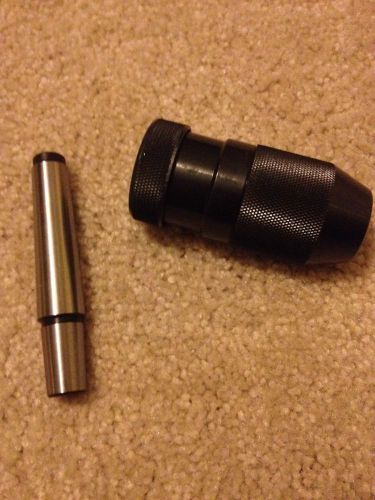 Woodriver 1/2&#034; capacity x #2 mt lathe keyless drill chuck for sale