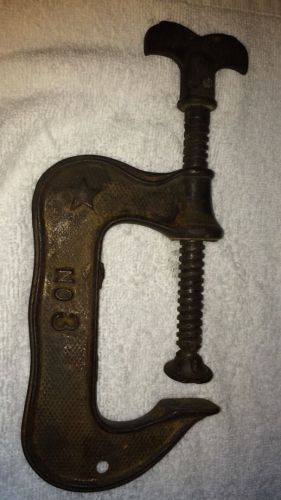 Rare C Clamp, PS &amp; W Co. C Clamp No. 3