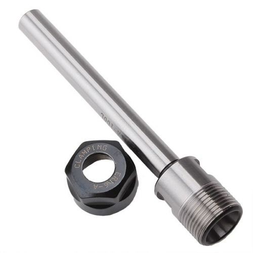 C12-ER16-100 Collet Chuck Holder CNC Milling Extension Rod Straight Shank