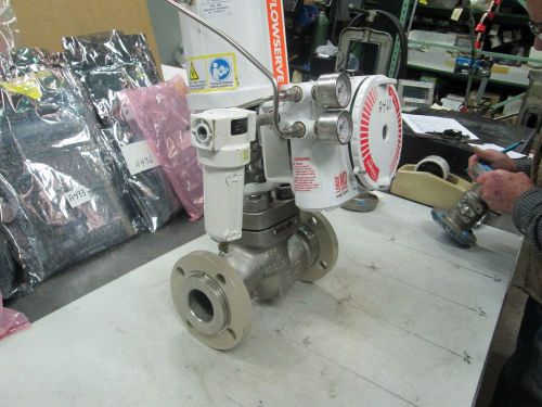 Flowserve valtek s/s mark one control valve #ylo177 2&#034; flg w/pne actuator (new) for sale