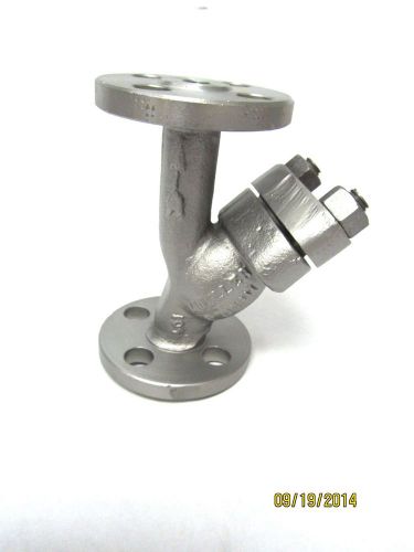 1/2&#034; INCH MUELLER 761-SS Y-STRAINER, 316 STAINLESS STEEL, 150# FLANGE