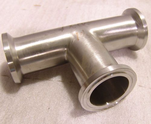 Sanitary fitting 1  1/2 &#034; tee tri clover type waukesha 316ss for sale