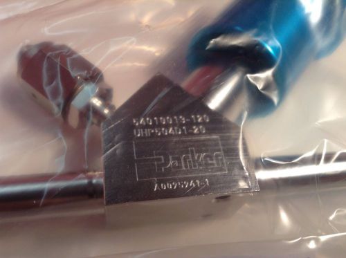 Parker stainless steel bellows high purity veriflo valve uhp-504d1-20 valve new for sale