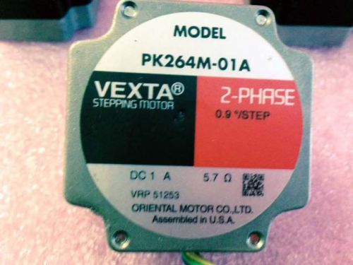 THREE Stepping Motors  PK264M-01A ORIENTAL MOTOR 2-PHASE