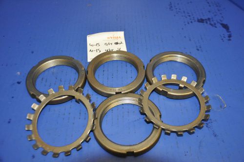 Bearing Retainer Nut &amp; Washer N-15 W-15