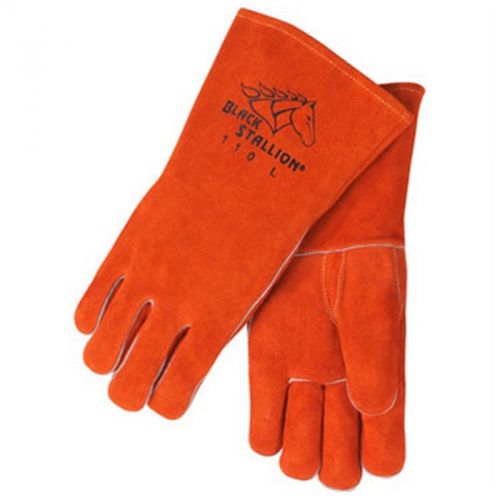 Revco Black Stallion 110 Standard Split Cowhide Stick Welding Gloves, X-Large