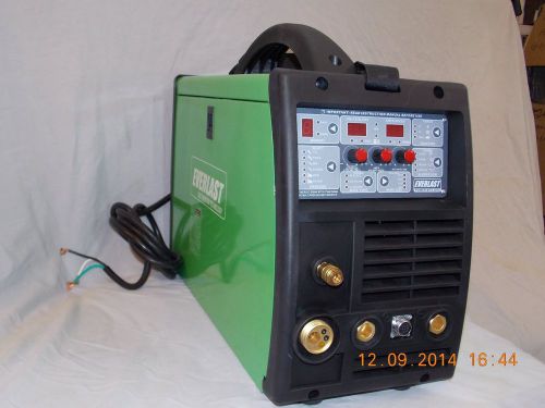 Everlast mts200s, mig, tig, stick combo welder -  synergic mig  capability for sale