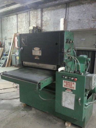 Timesaver #137-1-hd-m 37&#034; wide belt sander with torit #124 dust collector for sale