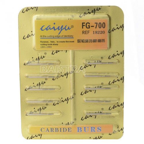 5 Packs Dental Tungsten Steel Carbide Burs for High speed Handpiece FG-700