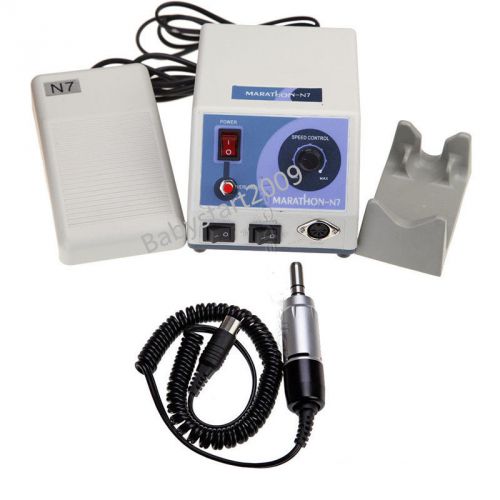 Dental lab marathon polishing unit n7 + 35k rpm e-type electric micromotor for sale