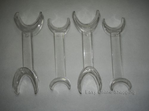 Dental Double-headed T-Shape Intraoral Cheek Lip Retractor Openers (S+L) X2